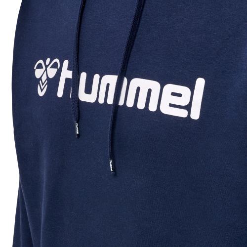 Preview: Hummel Hmlmover Cotton Hoodie - marine
