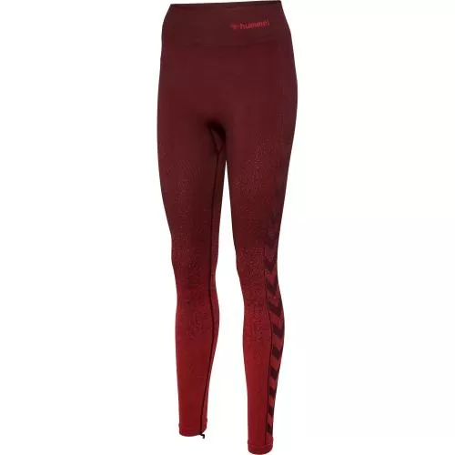 Hummel Hmlmt Fade Seamless Mw Tights - bitter chocolate/mineral red
