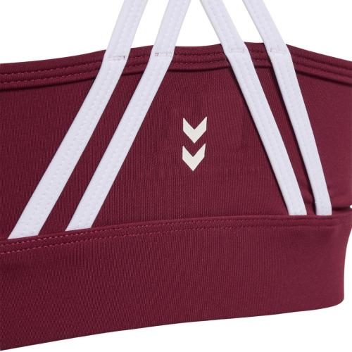 Preview: Hummel Hmlmt Flash Sports Bra - zinfandel