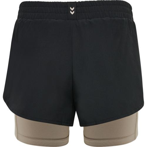 Preview: Hummel Hmlmt Track 2 In 1 Shorts - black