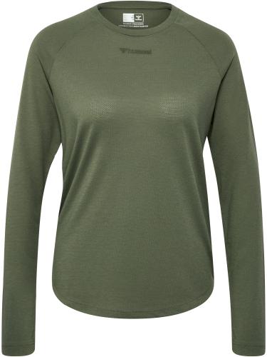 Preview: Hummel Hmlmt Vanja T-Shirt L/S - deep lichen green