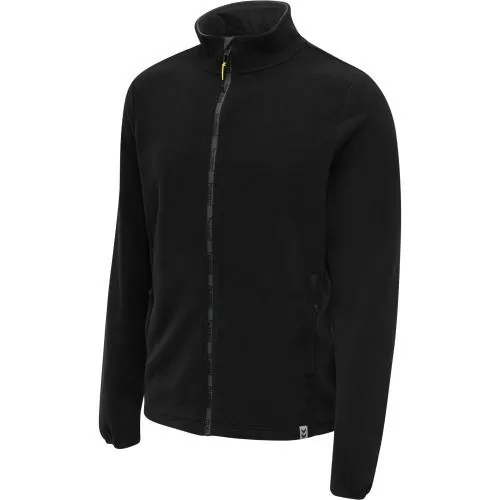 Hummel Hmlnorth Full Zip Fleece Jacket - black/asphalt