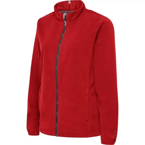 Hummel Hmlnorth Full Zip Fleece Jacket Woman - true red