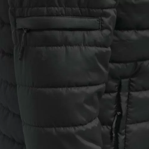 Hummel Hmlnorth Quilted Hood Jacket - black/asphalt