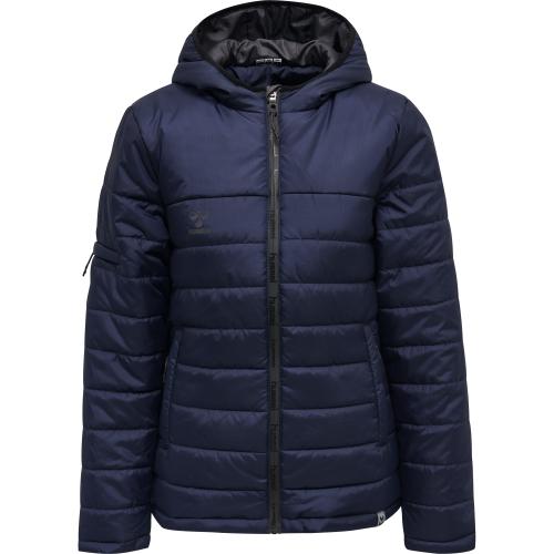 Preview: Hummel Hmlnorth Quilted Hood Jacket Woman - marine