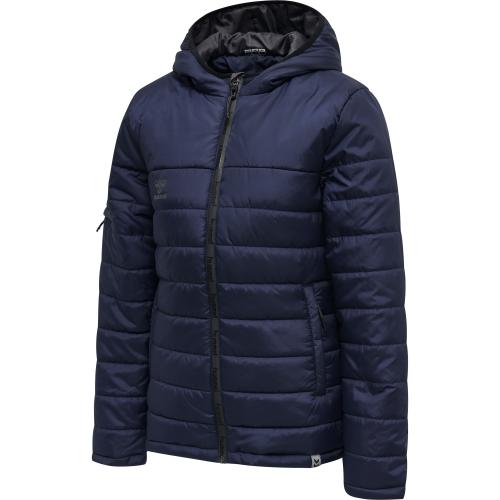Preview: Hummel Hmlnorth Quilted Hood Jacket Woman - marine