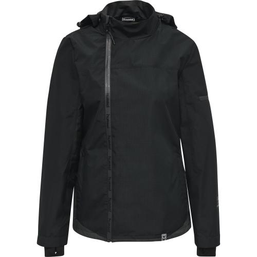 Preview: Hummel Hmlnorth Shell Jacket Woman - black/asphalt