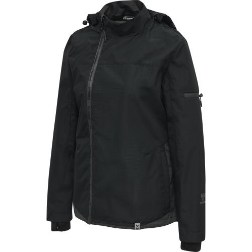 Preview: Hummel Hmlnorth Shell Jacket Woman - black/asphalt