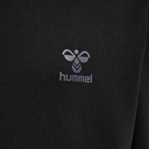 Hummel Hmloffgrid Cotton Hoodie Kids - jet black/forged iron