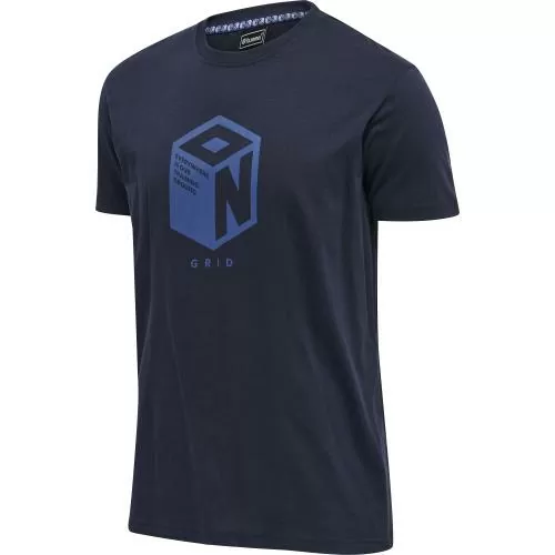 Hummel Hmlpro Grid Cotton T-Shirt S/S - maritime blue
