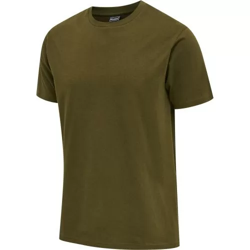 Hummel Hmlred Basic T-Shirt S/S - dark olive