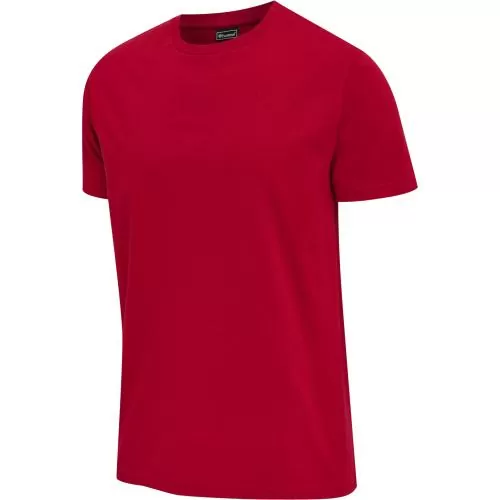 Hummel Hmlred Basic T-Shirt S/S - tango red