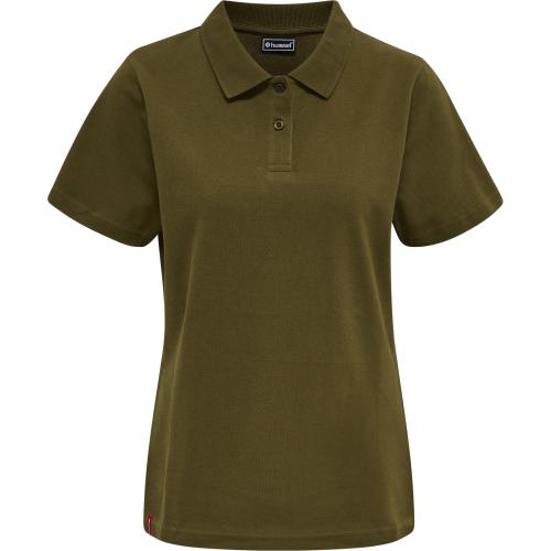 Preview: Hummel Hmlred Classic Polo Woman - dark olive
