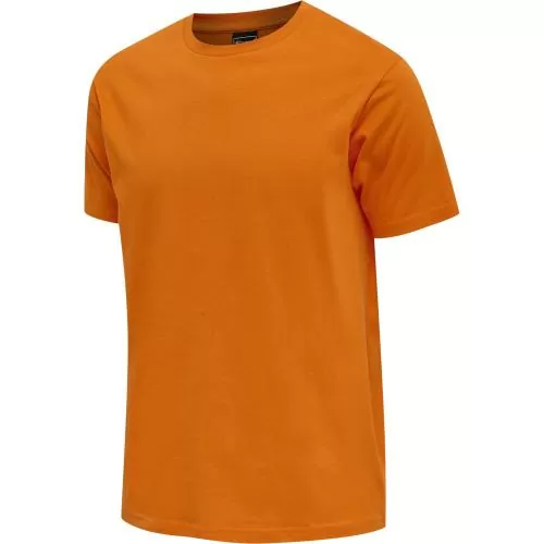 Hummel Hmlred Heavy T-Shirt S/S - orange tiger