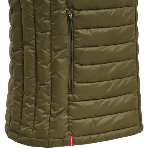 Preview: Hummel Hmlred Quilted Waistcoat - dark olive