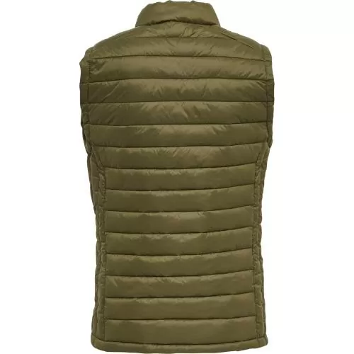 Hummel Hmlred Quilted Waistcoat Woman - dark olive