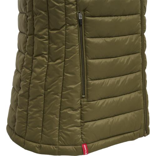 Preview: Hummel Hmlred Quilted Waistcoat Woman - dark olive