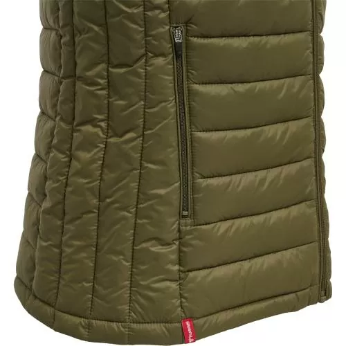 Hummel Hmlred Quilted Waistcoat Woman - dark olive
