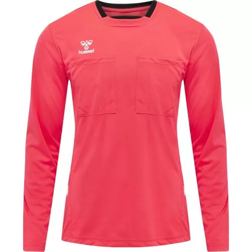 Hummel Hmlreferee Chevron Jersey L/S - diva pink