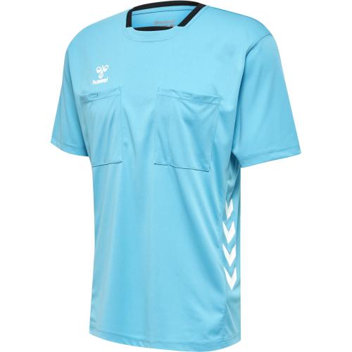 Preview: Hummel Hmlreferee Chevron Jersey S/S - scuba blue