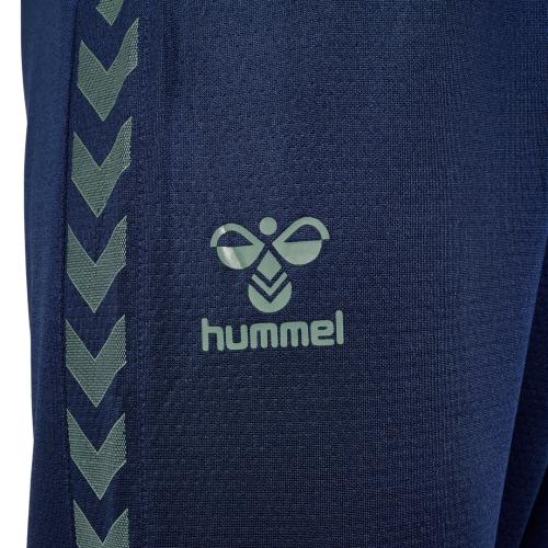 Preview: Hummel Hmlstaltic Training Pants - marine/duck green