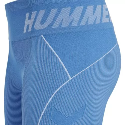 Hummel Hmlte Christel Seamless Shorts - riviera/blue bell melange