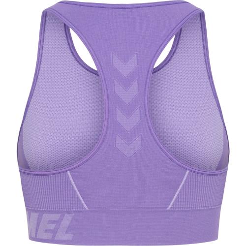Preview: Hummel Hmlte Christel Seamless Sports Top - paisley purple/lavender melang