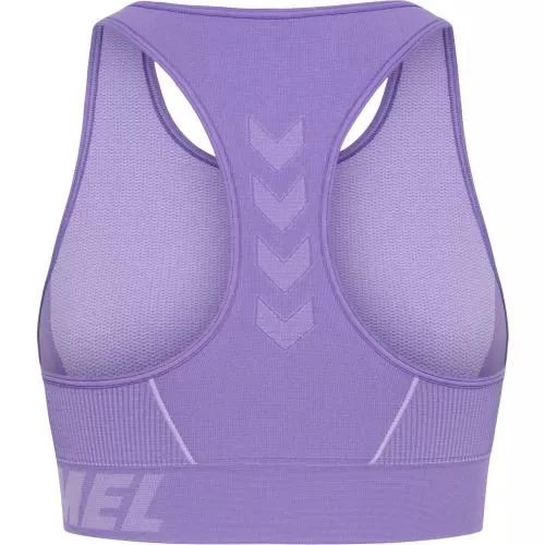 Hummel Hmlte Christel Seamless Sports Top - paisley purple/lavender melang