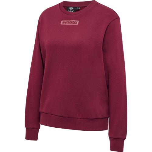 Preview: Hummel Hmlte Element Sweatshirt - cabernet