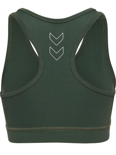 Preview: Hummel Hmlte Fundamental Sports Bra - climbing ivy