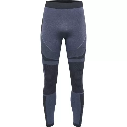 Hummel Hmlte Mike Seamless Tights - black/asphalt melange