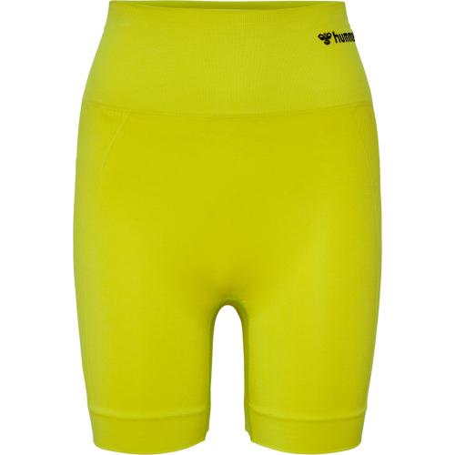 Preview: Hummel Hmltif Seamless Shorts - sulphur spring