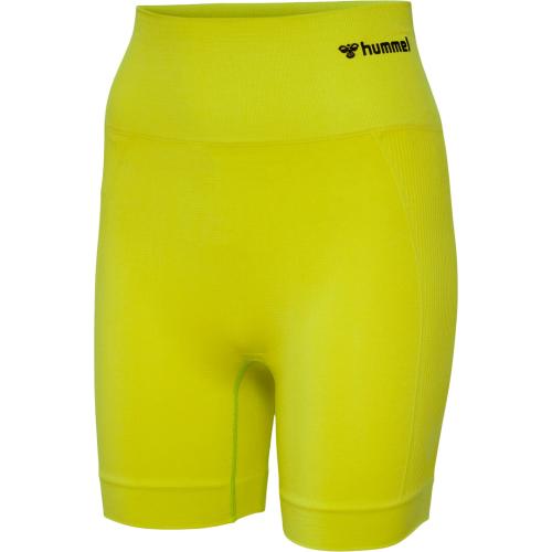 Preview: Hummel Hmltif Seamless Shorts - sulphur spring