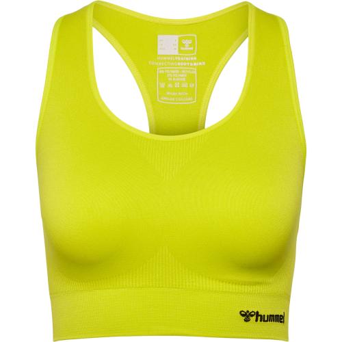 Preview: Hummel Hmltif Seamless Sports Top - sulphur spring