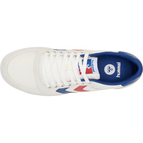 Preview: Hummel Hummel Slimmer Stadil Low - white/blue/red/gum