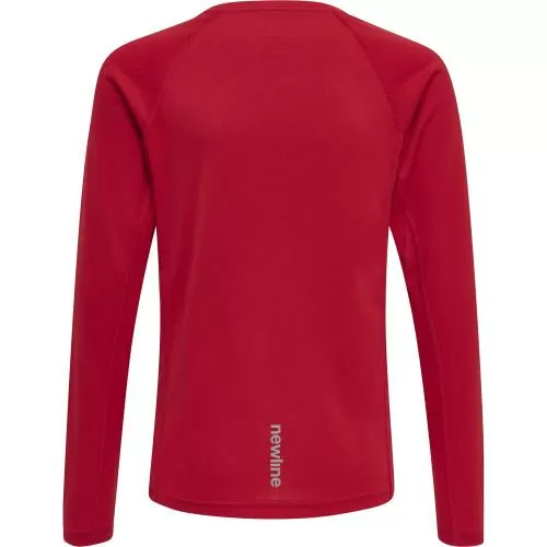 Hummel Kids Core Running T-Shirt L/S - tango red