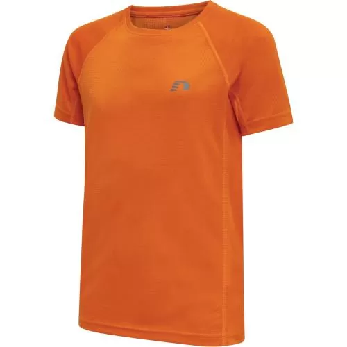 Hummel Kids Core Running T-Shirt S/S - orange tiger