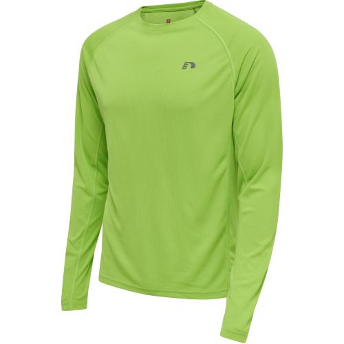 Preview: Newline Men Core Running T-Shirt L/S - green flash