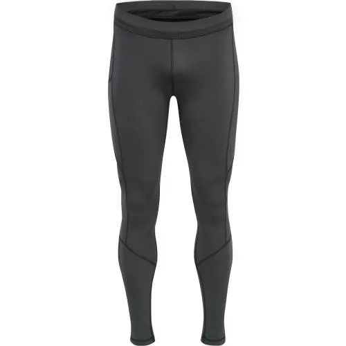 Hummel Men Long Tights - forged iron
