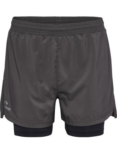 Preview: Hummel Nwldetroit 2In1 Shorts Woman - pavement
