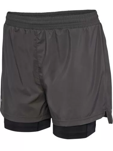 Hummel Nwldetroit 2In1 Shorts Woman - pavement