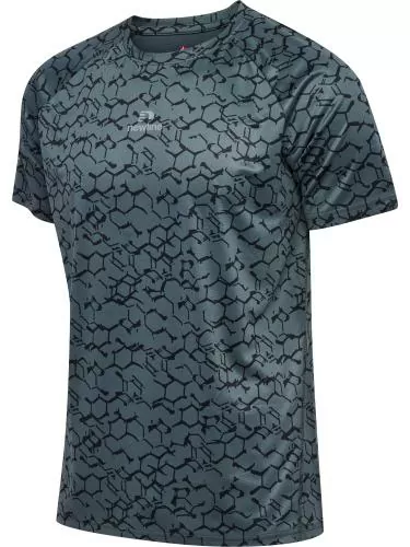 Hummel Nwldopa Graphic T-Shirt - dark slate