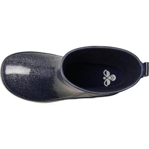 Preview: Hummel Rubber Boot Glitter Jr - black iris