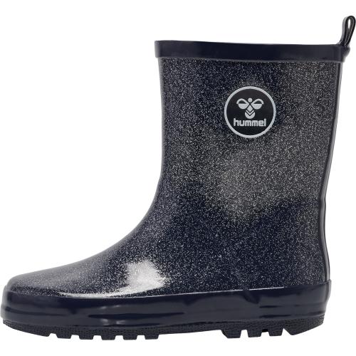 Preview: Hummel Rubber Boot Glitter Jr - black iris