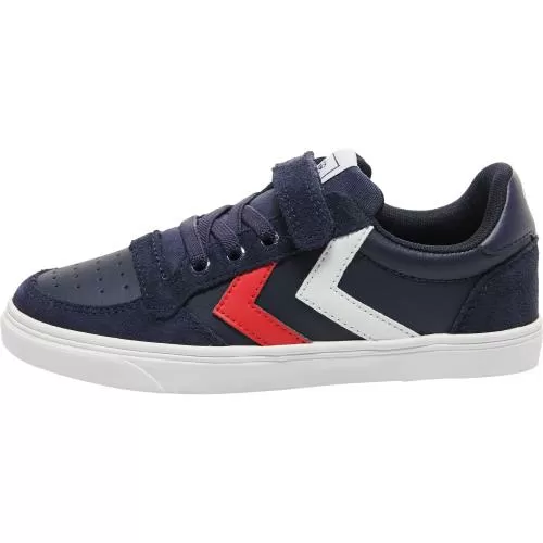 Hummel Slimmer Stadil Leather Low Jr - peacoat