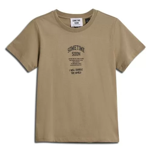 Hummel Stmdimas T-Shirt S/S - sepia tint