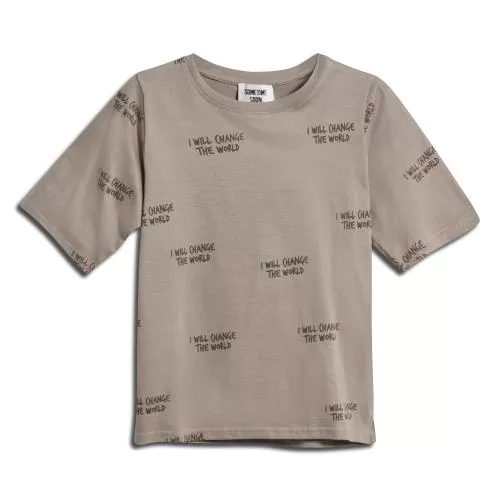 Hummel Stsmilos T-Shirt S/S - sepia tint