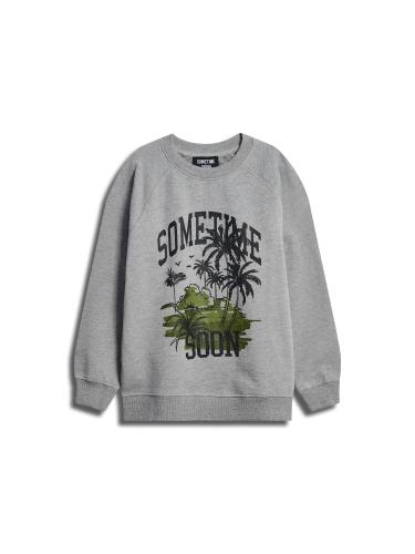 Preview: Sometime Stspalm Sweatshirt - grey melange