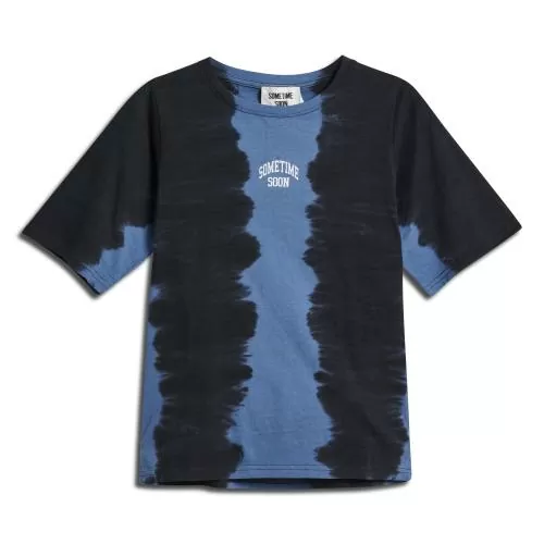 Hummel Stsriver T-Shirt S/S - true blue/black