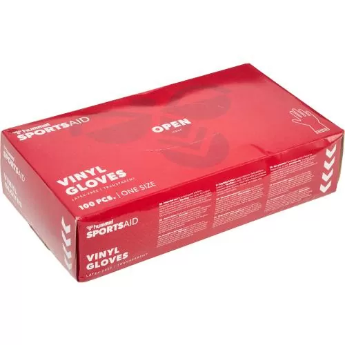 Hummel Vinyl Gloves - white